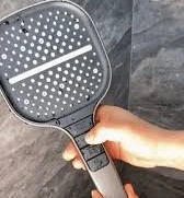 person holds Loft Home Essentials Showerhead modes